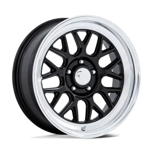 American Racing Vintage – VN516 G-FORCE – Black – 17″x10″ 25mm – Summer Wheels – VN516BD17101225
